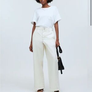 NWT Madewell Button Tab Pants